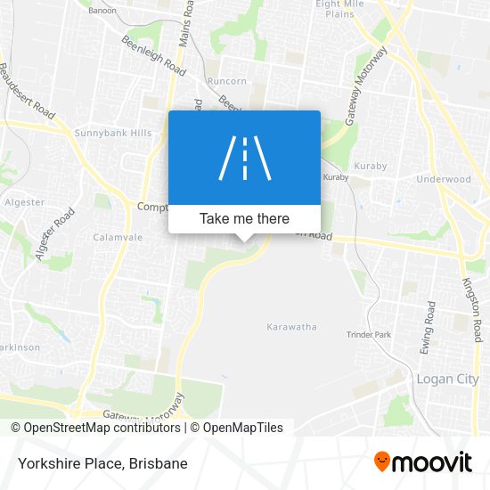 Yorkshire Place map