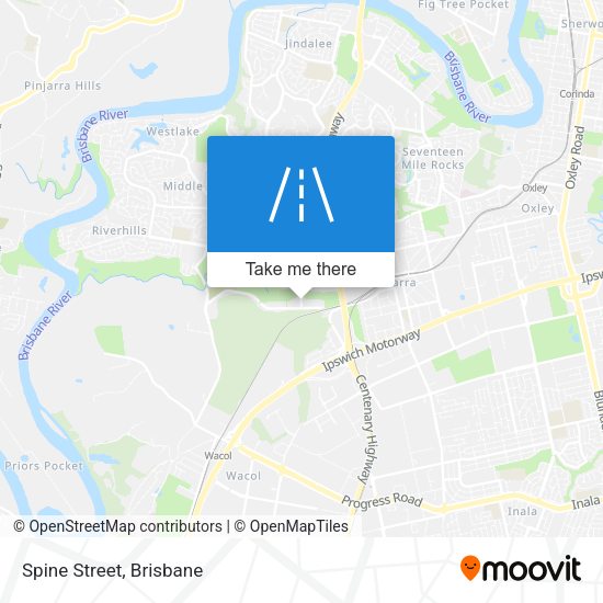 Spine Street map