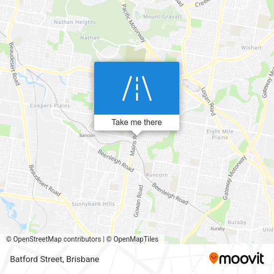 Batford Street map