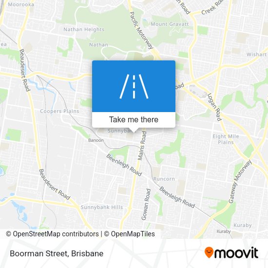 Boorman Street map