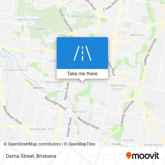 Dema Street map