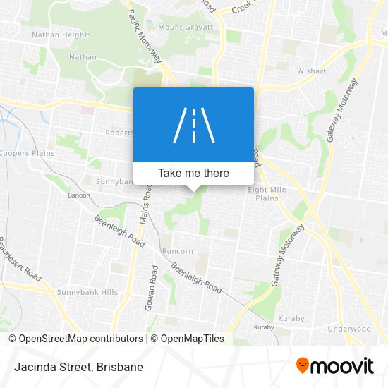 Jacinda Street map