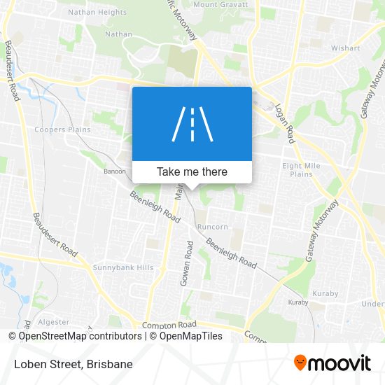 Loben Street map