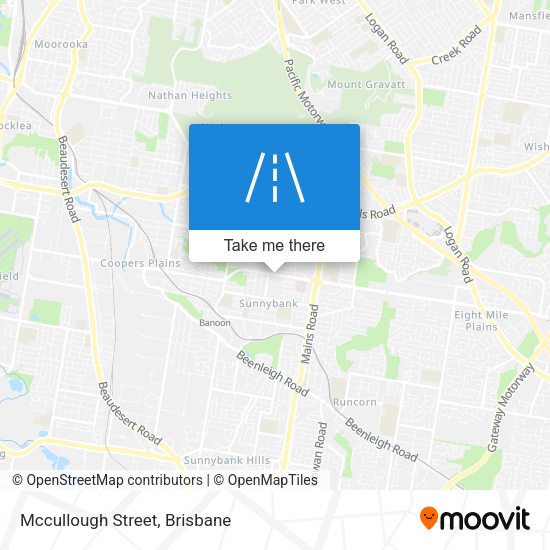 Mccullough Street map