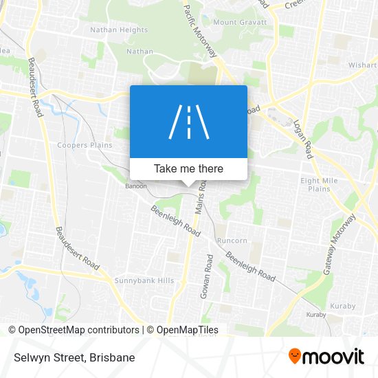 Selwyn Street map