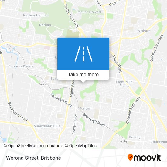 Werona Street map