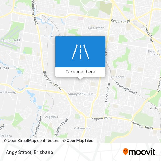 Angy Street map