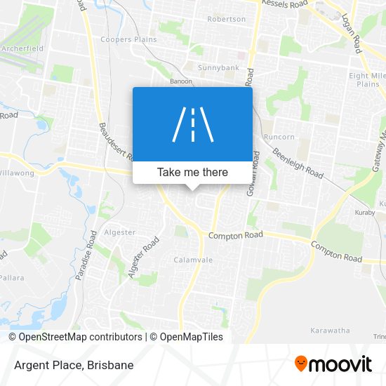 Argent Place map