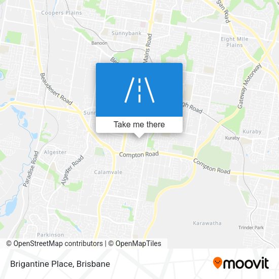 Brigantine Place map