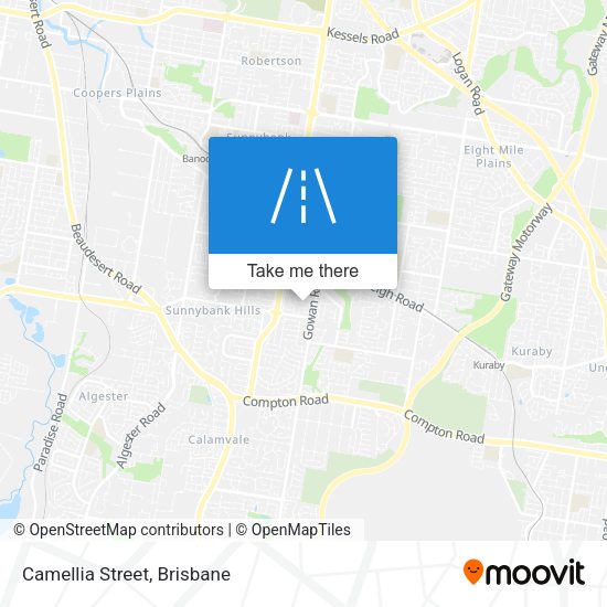 Camellia Street map