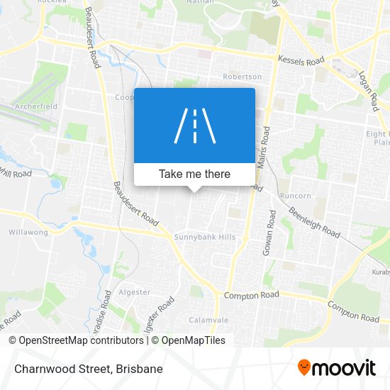 Charnwood Street map