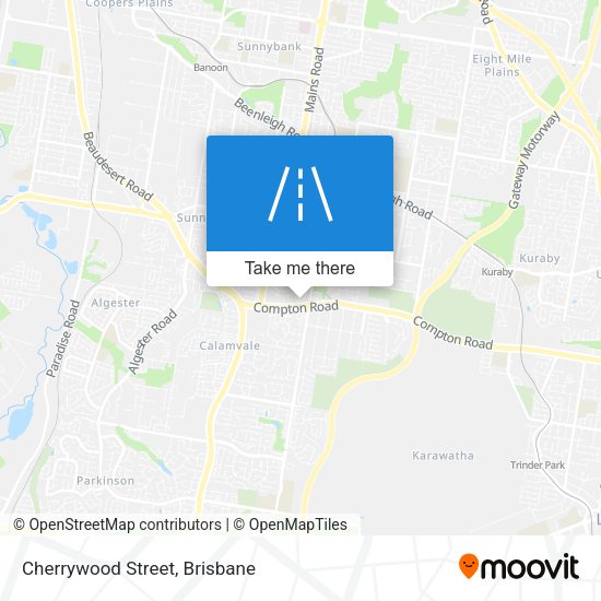 Cherrywood Street map