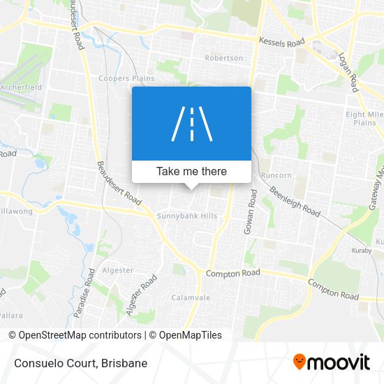 Consuelo Court map