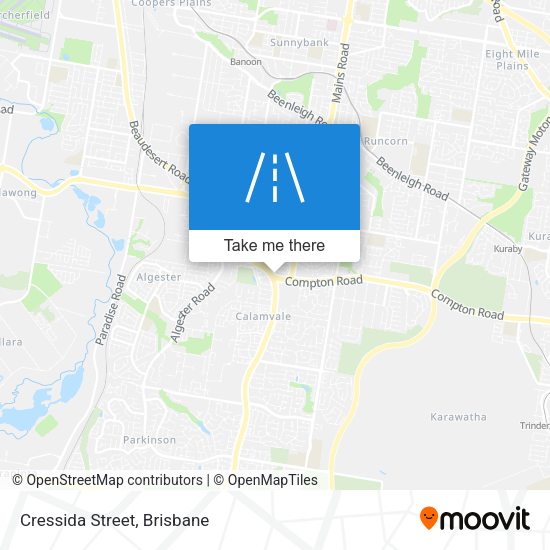 Cressida Street map