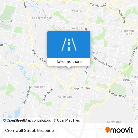 Cromwell Street map