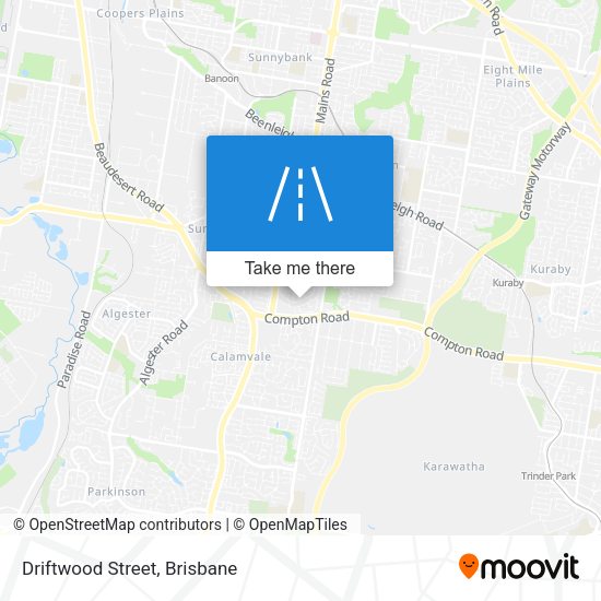 Driftwood Street map