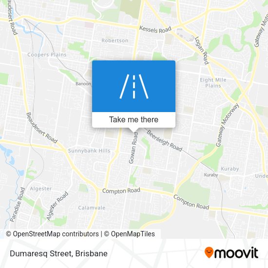 Dumaresq Street map