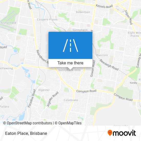 Eaton Place map