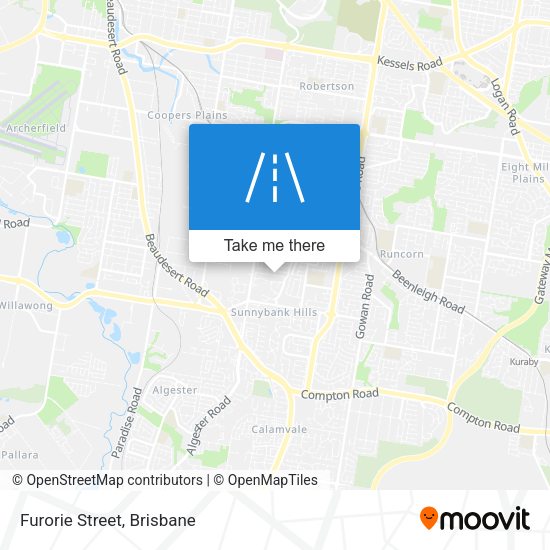 Furorie Street map
