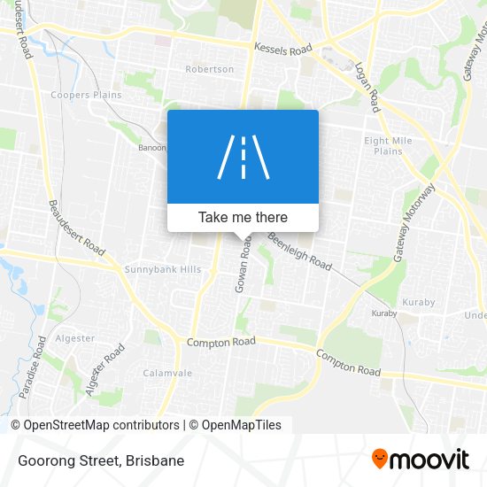 Goorong Street map