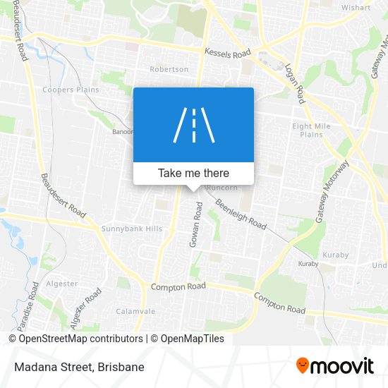 Madana Street map