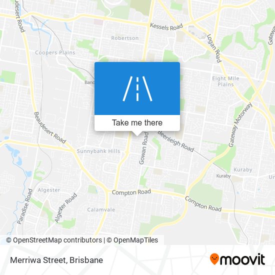 Merriwa Street map