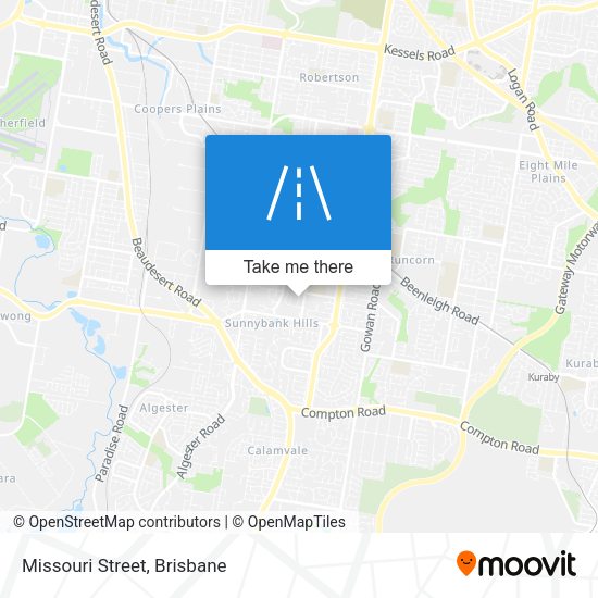 Missouri Street map