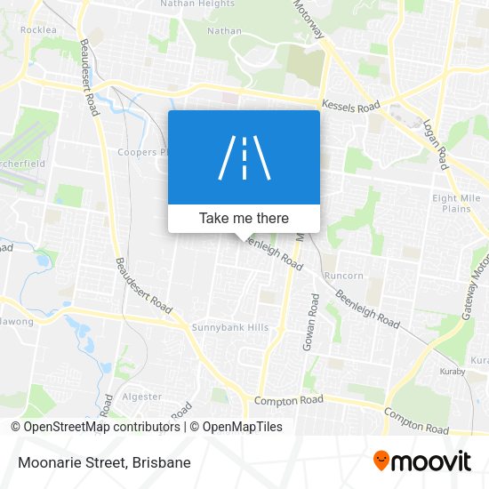 Moonarie Street map