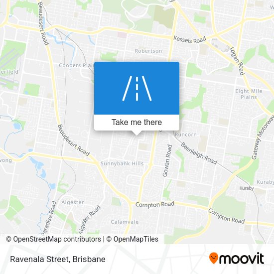 Ravenala Street map