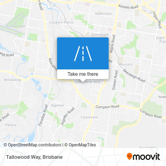 Tallowood Way map