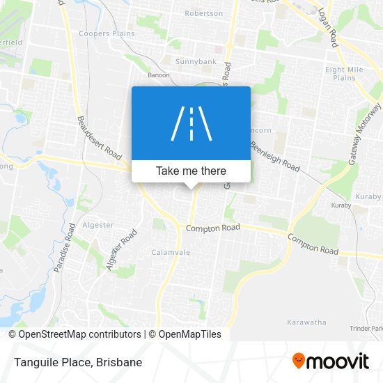 Tanguile Place map