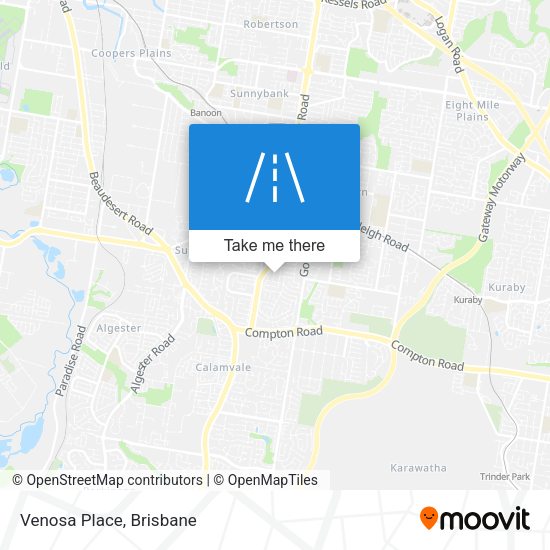 Venosa Place map