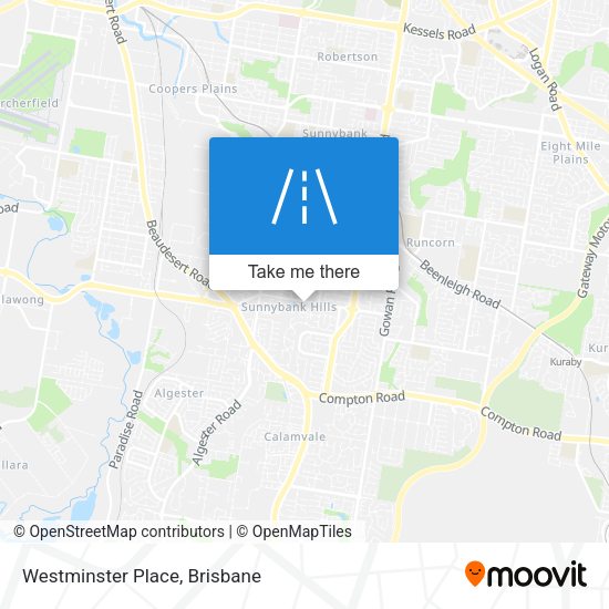Westminster Place map