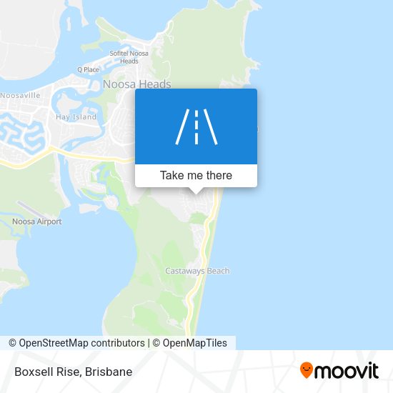 Boxsell Rise map