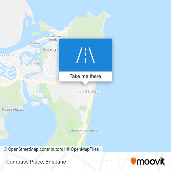 Compass Place map