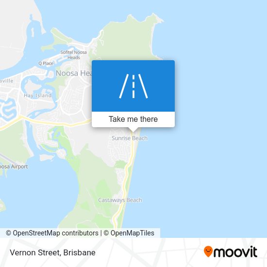 Vernon Street map