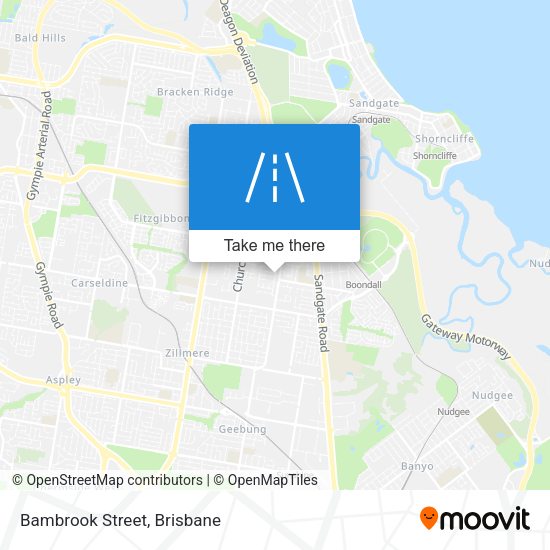 Bambrook Street map