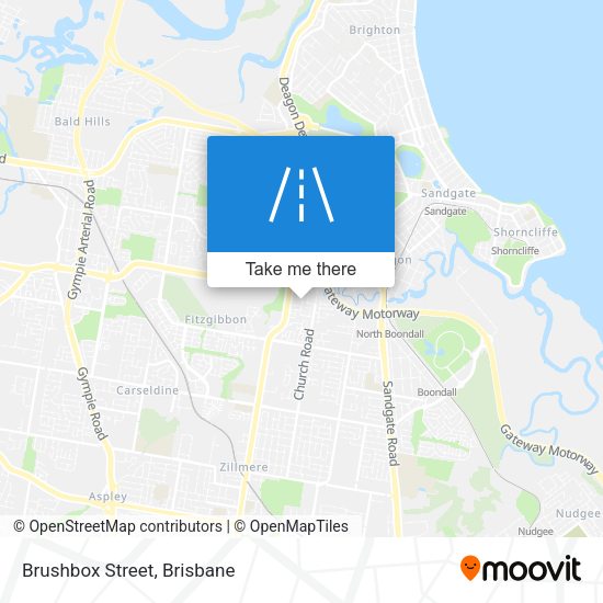 Brushbox Street map