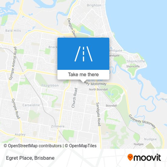 Egret Place map