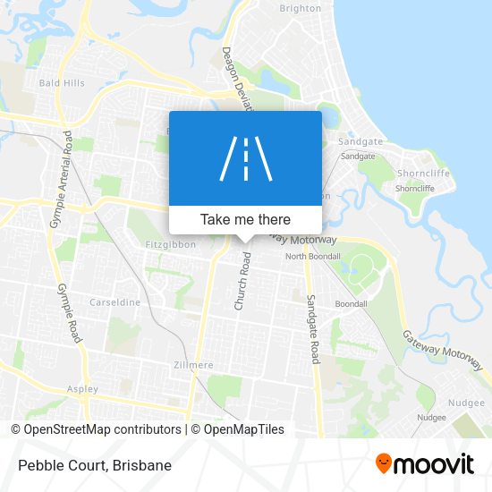 Pebble Court map