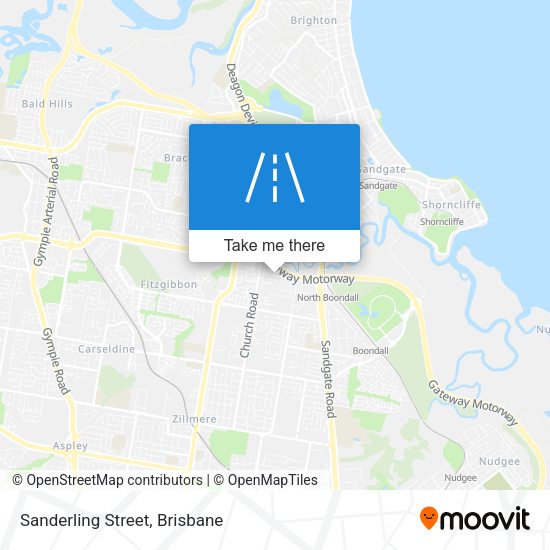 Sanderling Street map