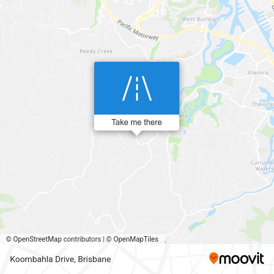 Koombahla Drive map