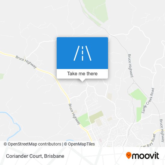 Coriander Court map