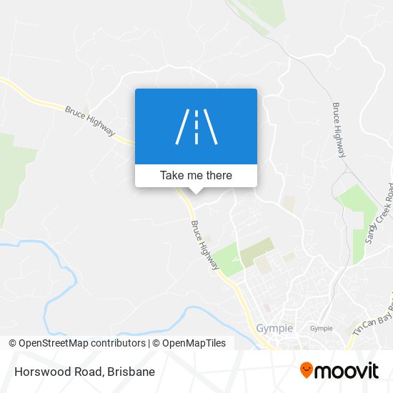 Horswood Road map