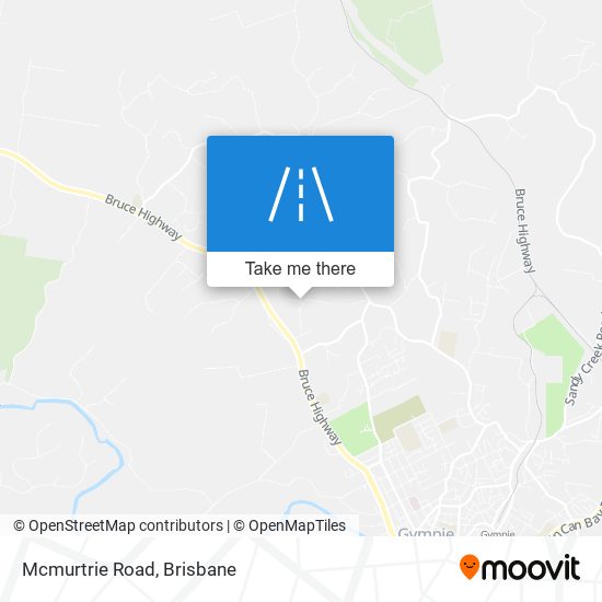 Mcmurtrie Road map