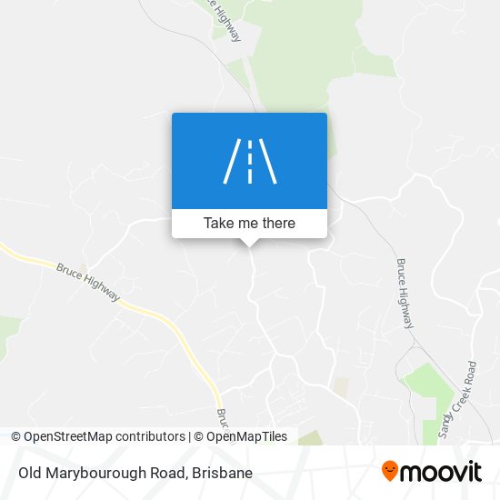 Old Marybourough Road map