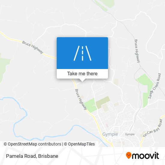 Pamela Road map