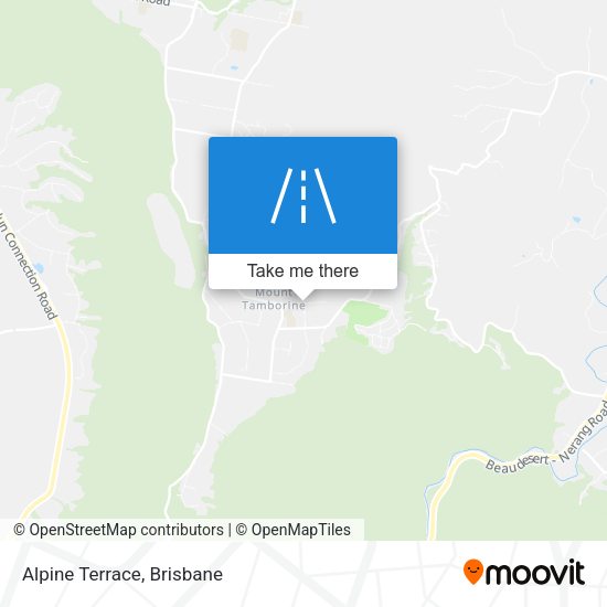 Alpine Terrace map
