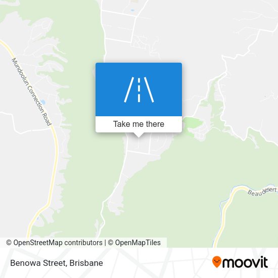 Benowa Street map