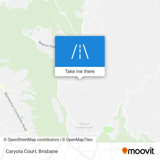 Caryota Court map